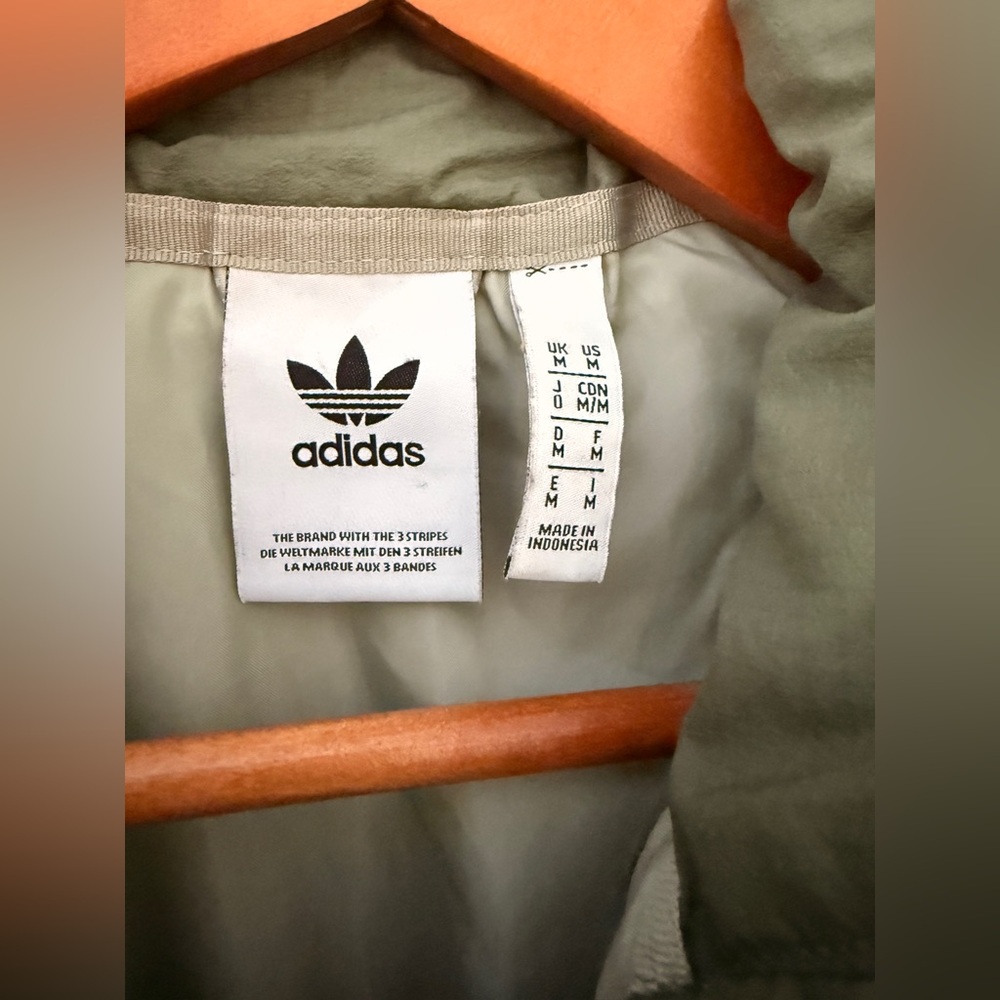 Adidas Quilted Primaloft Pullover Jacket - Size M… - image 4